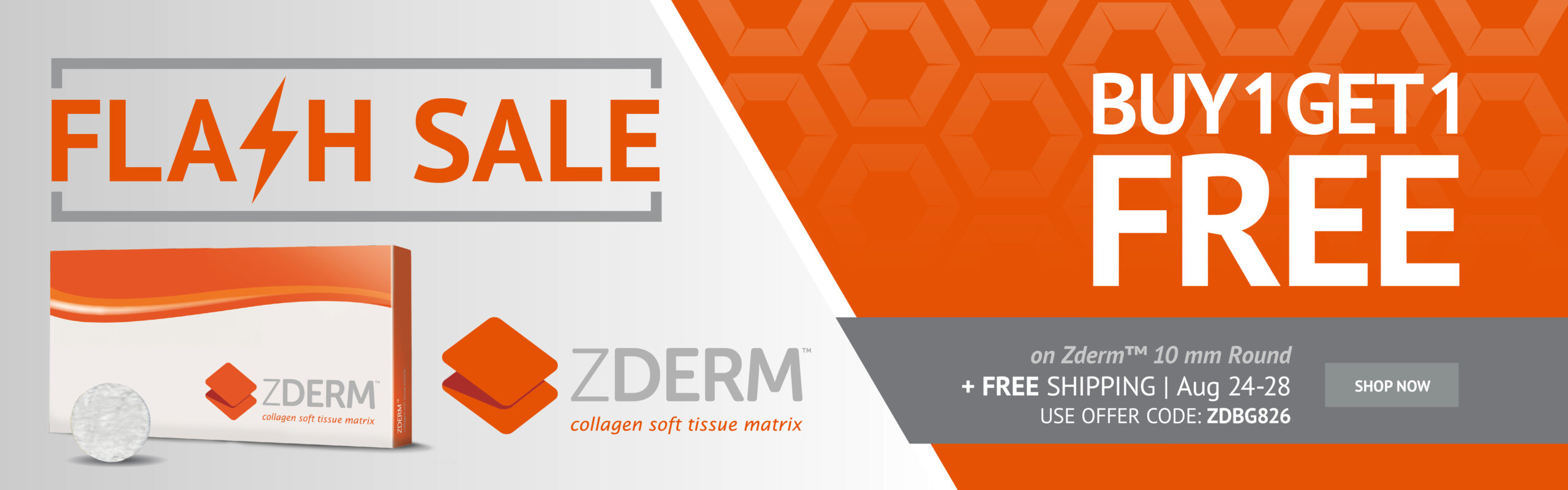 Flash Sale ZDERM BOGO 24-28 August
